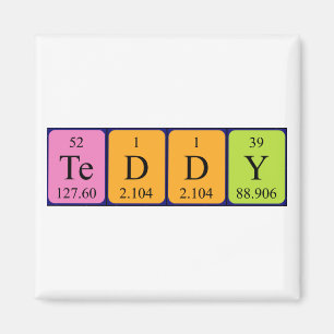 Teddy Periodenmagnet Magnet