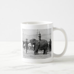 Teddy Roosevelt im Zirkus: 1924 Kaffeetasse