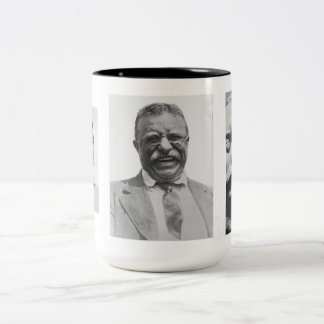 Teddy Roosevelts Leben Zweifarbige Tasse