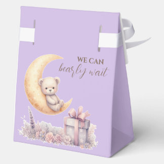 Teddy Rosa Bär Wir Können Kaum Warten Geschenkschachtel