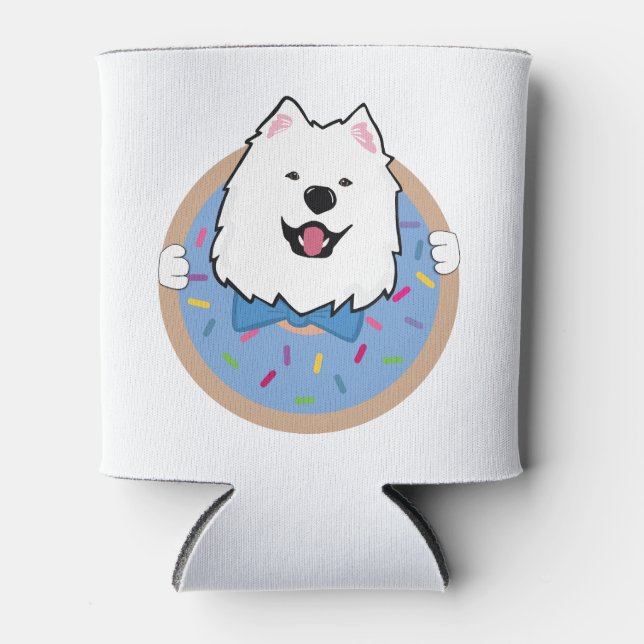 Teddy samoyed dosenkühler (Vorderseite)