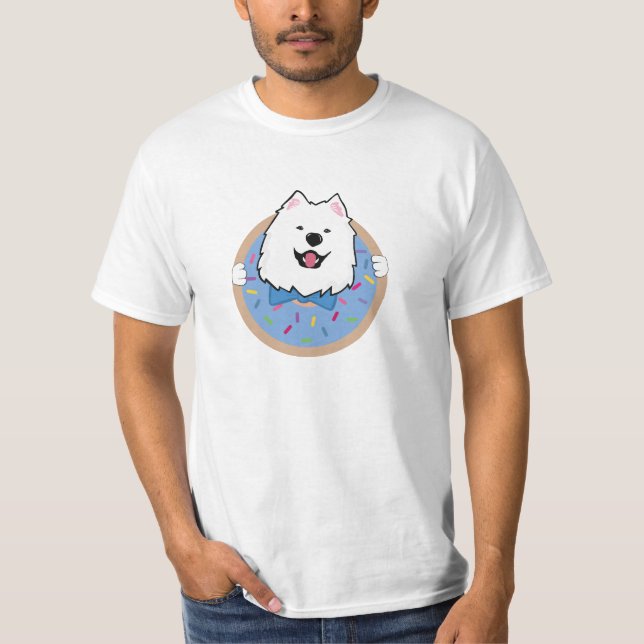 Teddy samoyed T-Shirt (Vorderseite)
