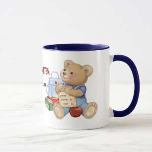 Teddy School Days - Kindergarten Lehrerin Tasse