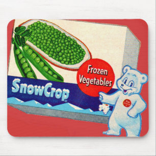 Teddy Snow Crop and Snow Crop Gemüsebox Mousepad