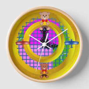 Teddy to Flugzeug Uhr