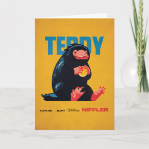 Teddy Vintage Grafik Karte
