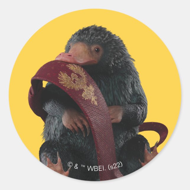 Teddy With Tie Graphic Runder Aufkleber (Vorderseite)