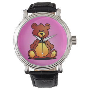 Teddybär Armbanduhr