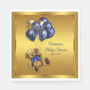 Teddybär-Baby-Shower-Servietten Serviette