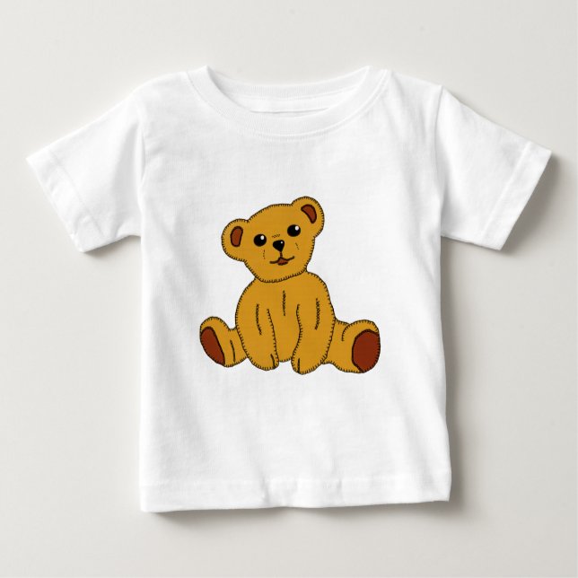 Teddybär Baby T-shirt (Vorderseite)