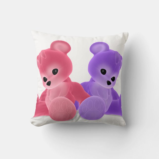 Teddybär Bearz Kissen (Vorderseite)