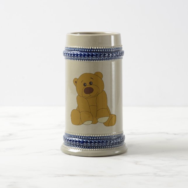 Teddybär Bierglas (Mittel)