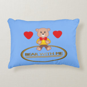 Teddybär dekokissen