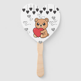 Teddybär Fächer