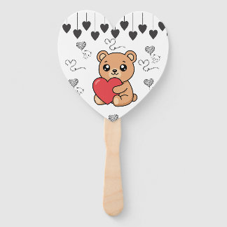 Teddybär Fächer