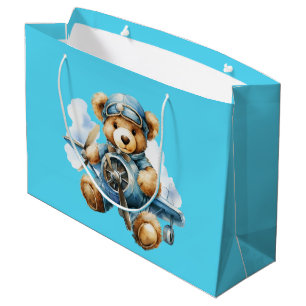 Teddybär-Flieger Große Geschenktüte