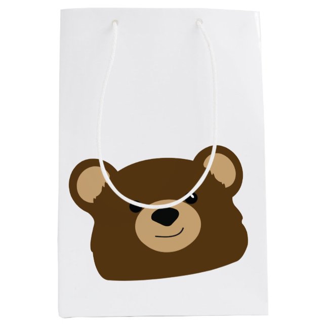 Teddybär-Geschenk-Tasche Mittlere Geschenktüte (Vorderseite)