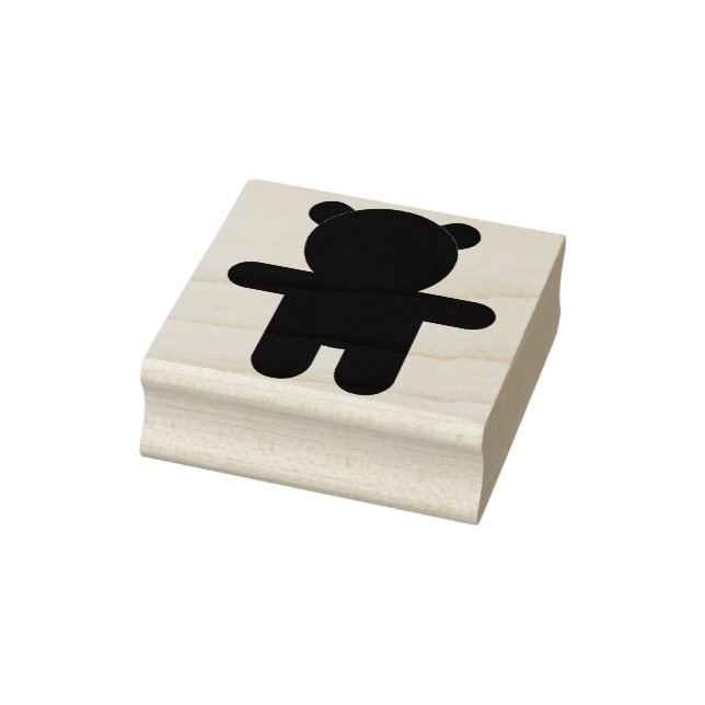 Teddybär Gummistempel (Stempel)