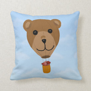 Teddybär-Heißluft-Ballon-Wurfs-Kissen Kissen