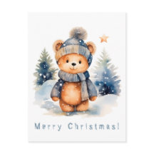 Teddybär im Wald, personalisiert