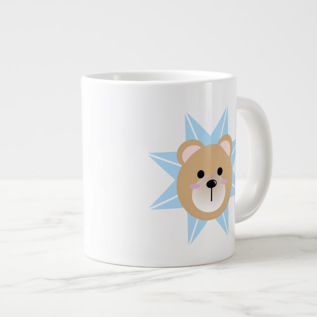 Teddybär Jumbo-Tasse (Vorderseite Rechts)