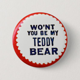 Teddybär - Knopf Button