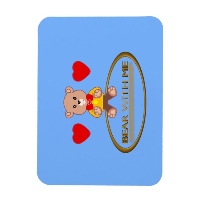 Teddybär  magnet (Vertikal)