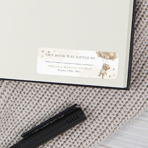 Teddybär Neutrales Buch Geschenkt Von