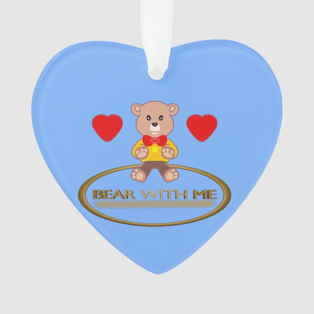 Teddybär  ornament (Vorderseite)