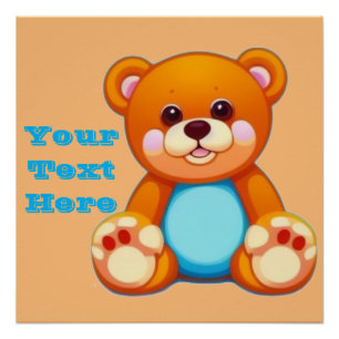 Teddybär Poster