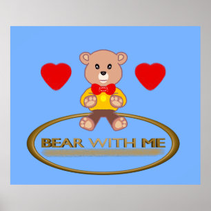 Teddybär poster