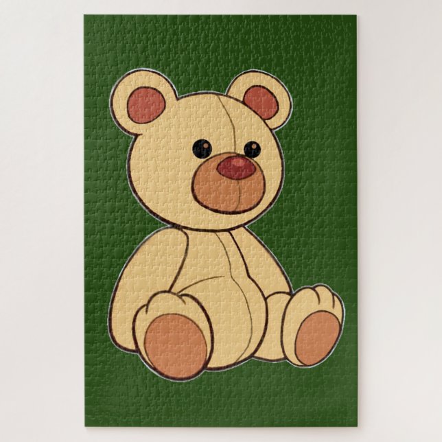 Teddybär Puzzle (Vertikal)