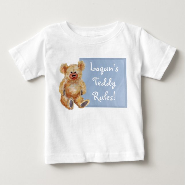 Teddybär-T-Shirt Baby T-shirt (Vorderseite)