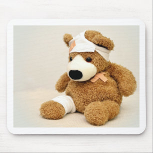 Teddybär Tier individuell personalisieren Mousepad