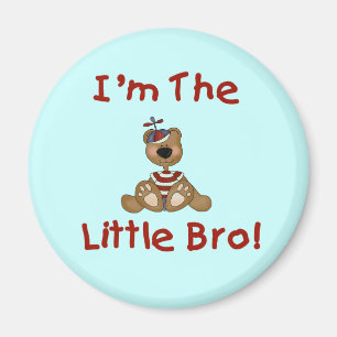Teddybär wenige Bro T-Shirts und Geschenke Magnet