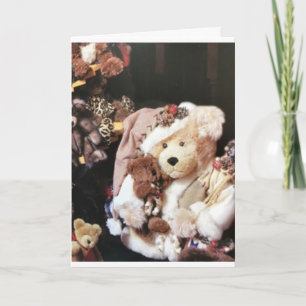 **TEDDYBÄR WÜNSCHE FÜR DIE FEIERTAGE** KARTE