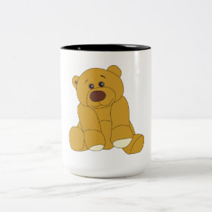 Teddybär Zweifarbige Tasse
