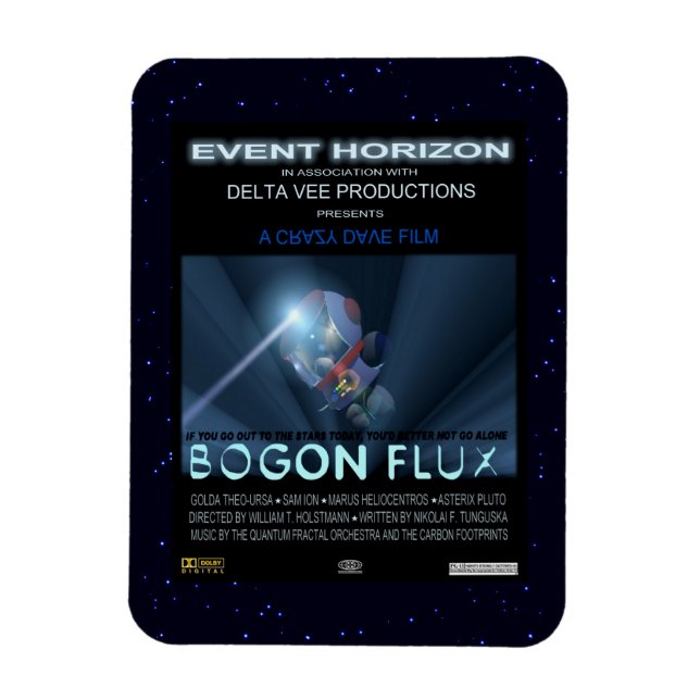 Teddybären im Weltraum Magnet (Vertikal)