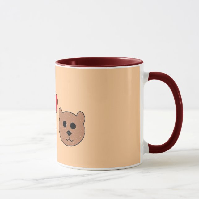 Teddybären Tasse (Rechts)