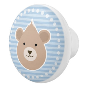 Teddybear Keramikknauf