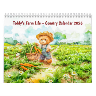 Teddy's Farm Life – Landkalender Kalender