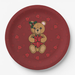 Teddy's Geschenk-Papierteller Pappteller