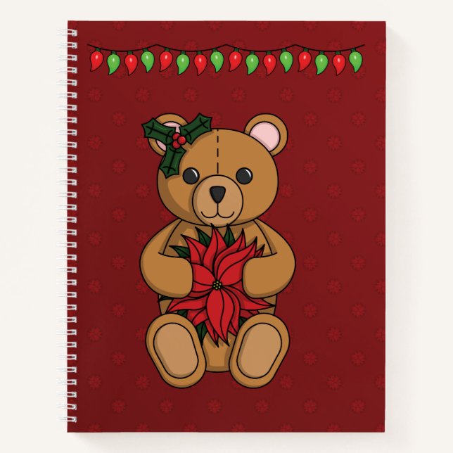 Teddy's Geschenk Spiralblock Notizbuch (Vorderseite)