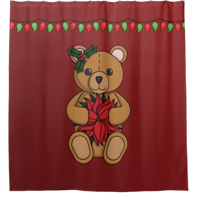 Teddy's Geschenkduschvorhang Duschvorhang (Vorderseite)