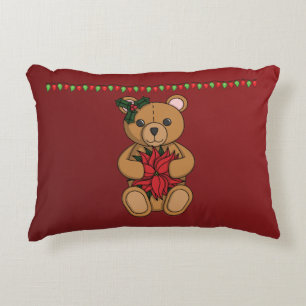 Teddy's Gift Accent Kissen