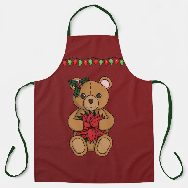 Teddy's Gift All-over Print-Schürze Schürze (Vorderseite)
