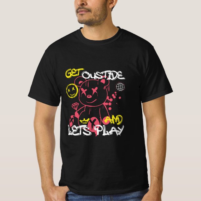 Teddy's Street Adventure T-Shirt (Vorderseite)