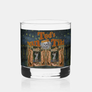 Teds heidnischer Tiki-Shack Whiskyglas