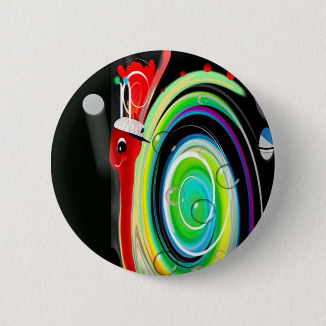 TedTheSnail Button (Vorderseite)
