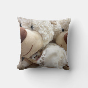 "TEDY BEAR COUPLE" DURCH PILLOW KISSEN